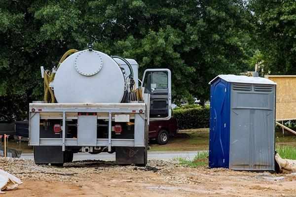 staff at Centreville Porta Potty Rental